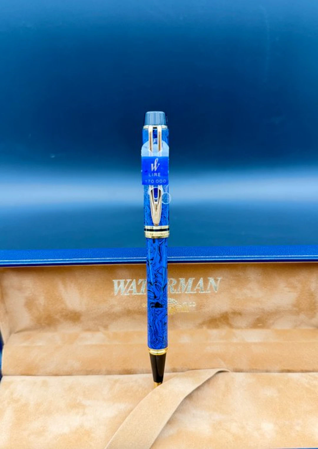 Waterman - MAN Rhapsody Blue Marbled - Ballpoint pen