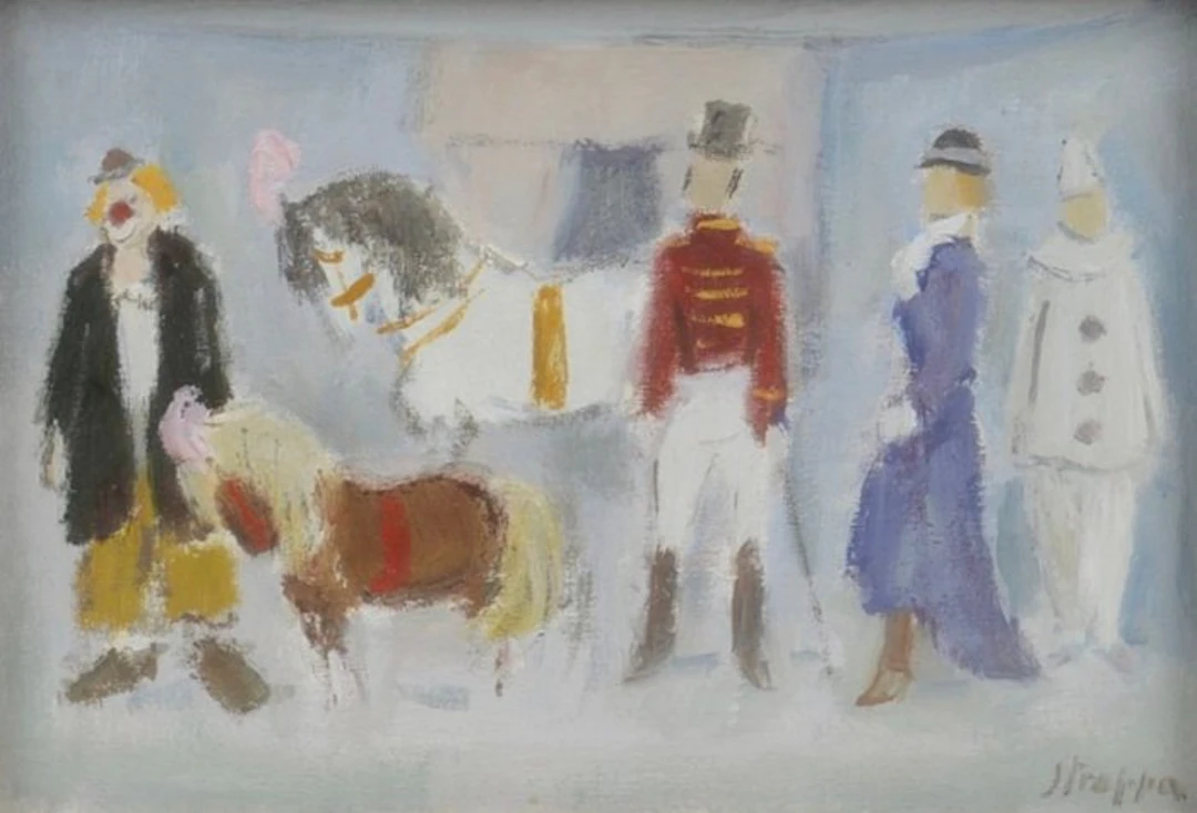 Leonardo Stroppa (1900-1991) - Il circo