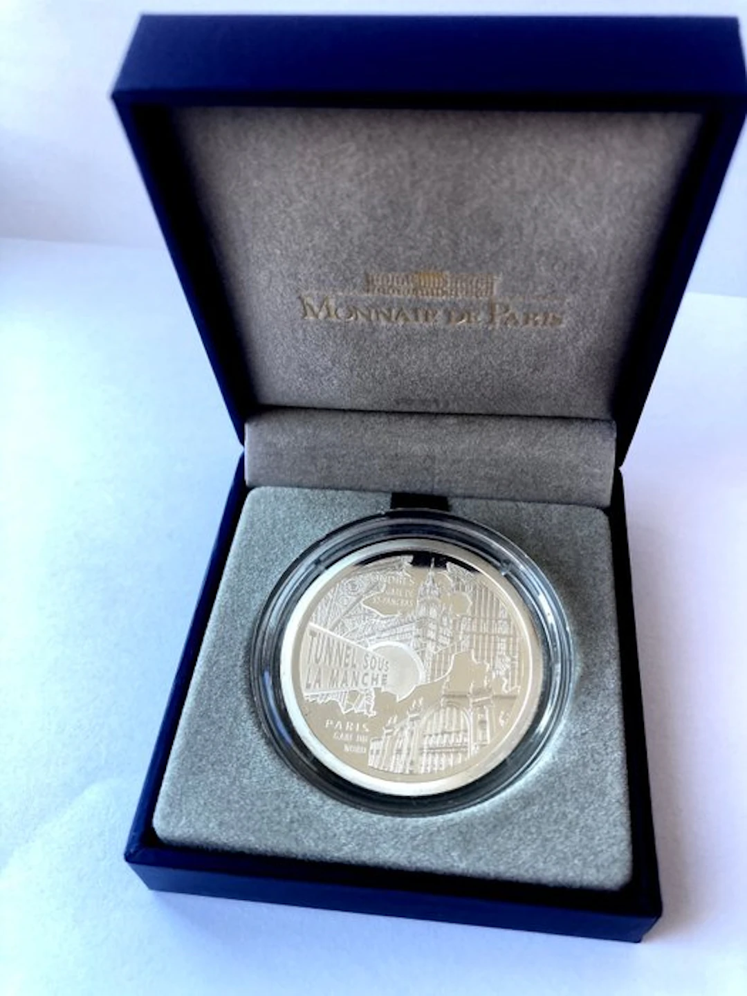 France. 10 Euro 2013 "Tunnel sous la manche" Proof (No reserve price)