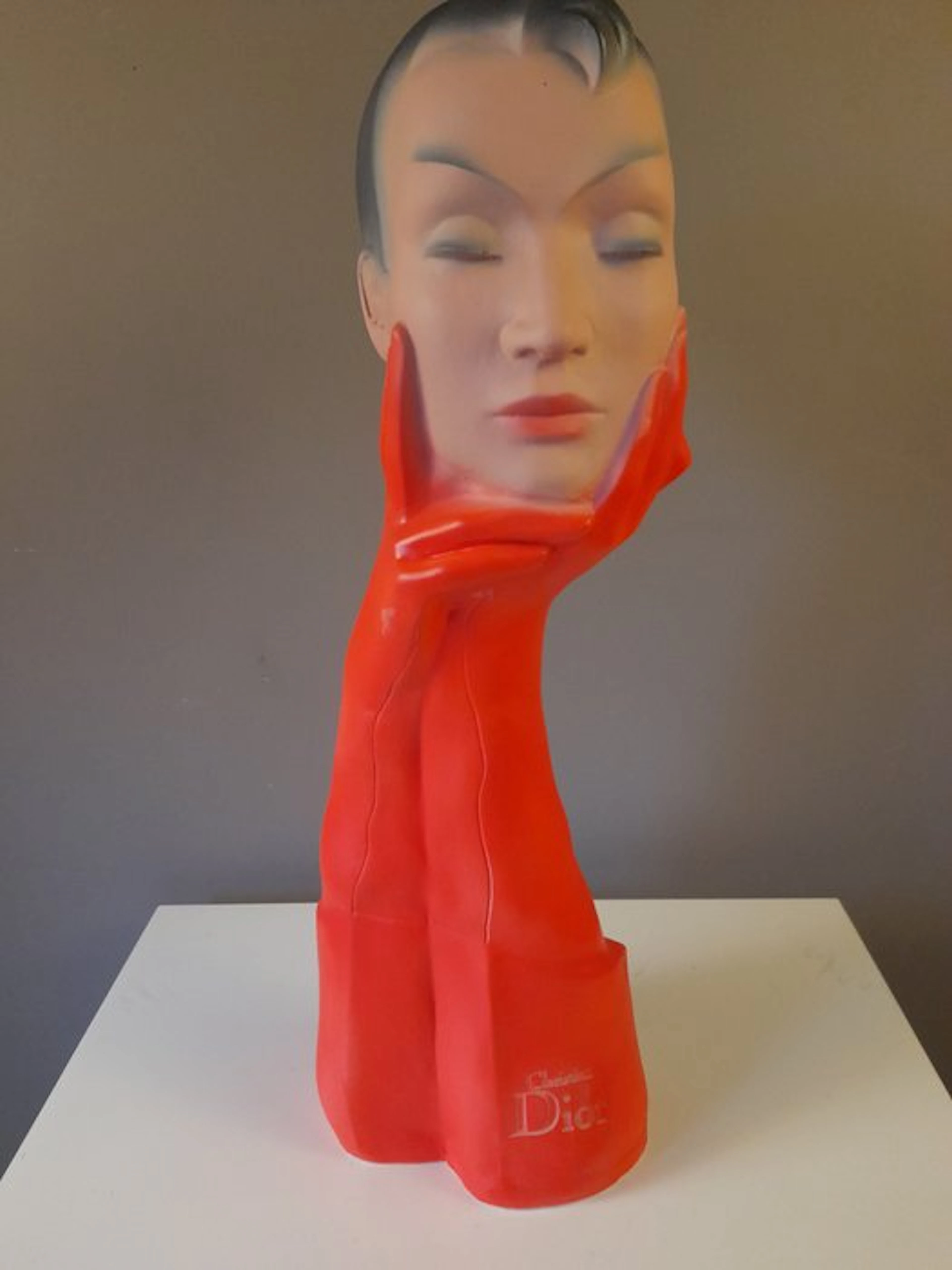 Bust, Dior - 57 cm - Plaster