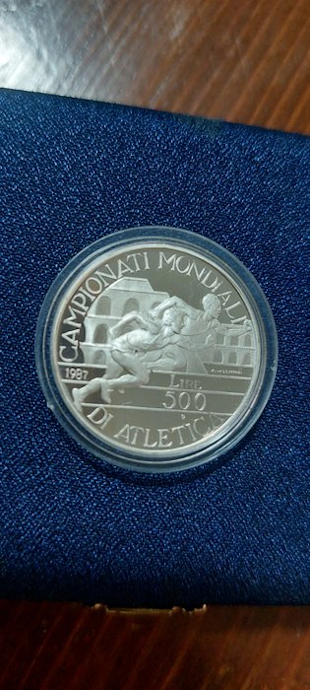 Italy, Republic 500 Lire 1987 Campionati Mondiali di...