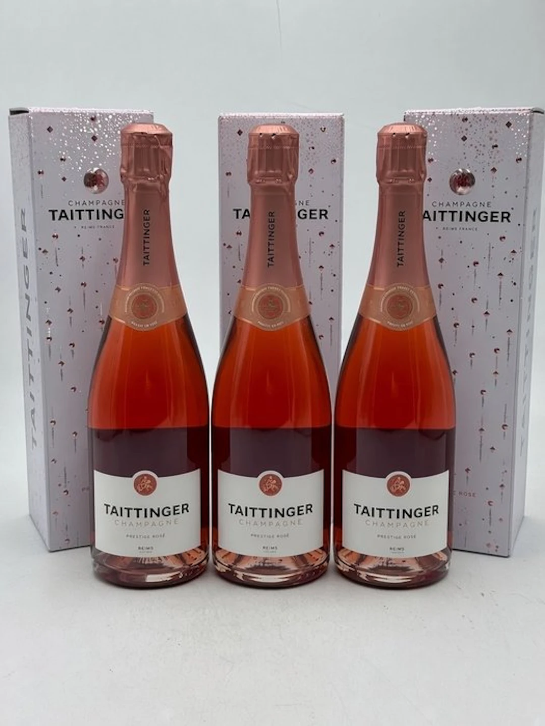 Taittinger, Brut Prestige Rosé - Champagne - 3 Bottle (0.75L)