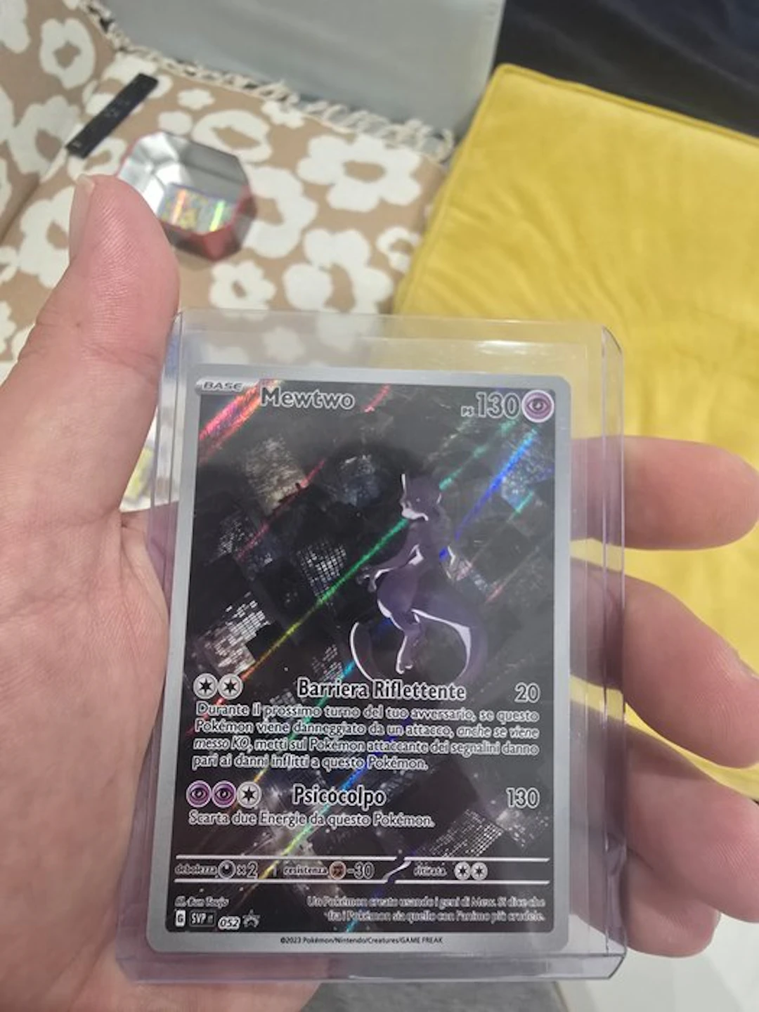 Pokémon - 1 Card - Mewtwo SVP 052 Foil