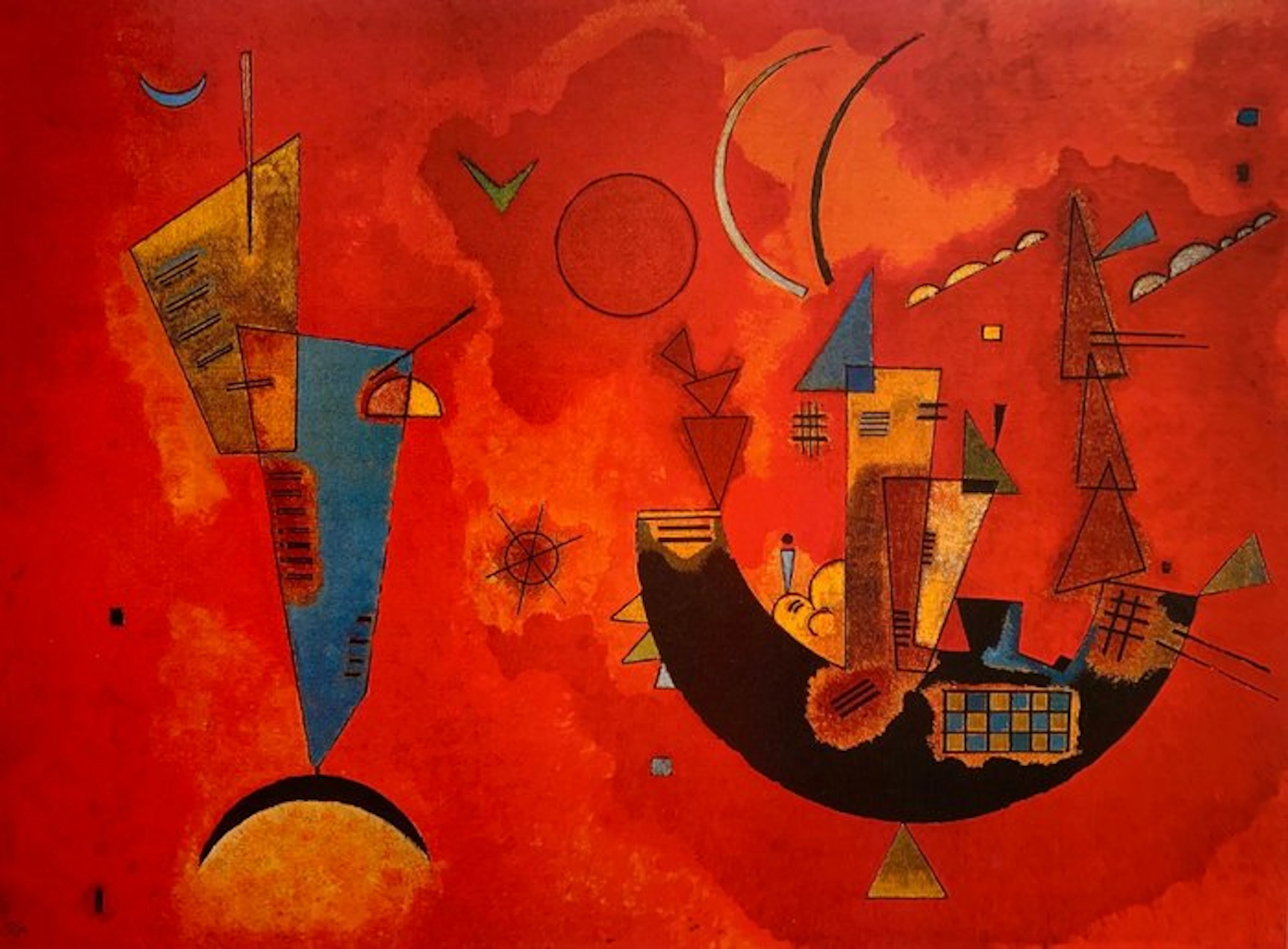 Wassily Kandinsky (1866-1944) - With and against