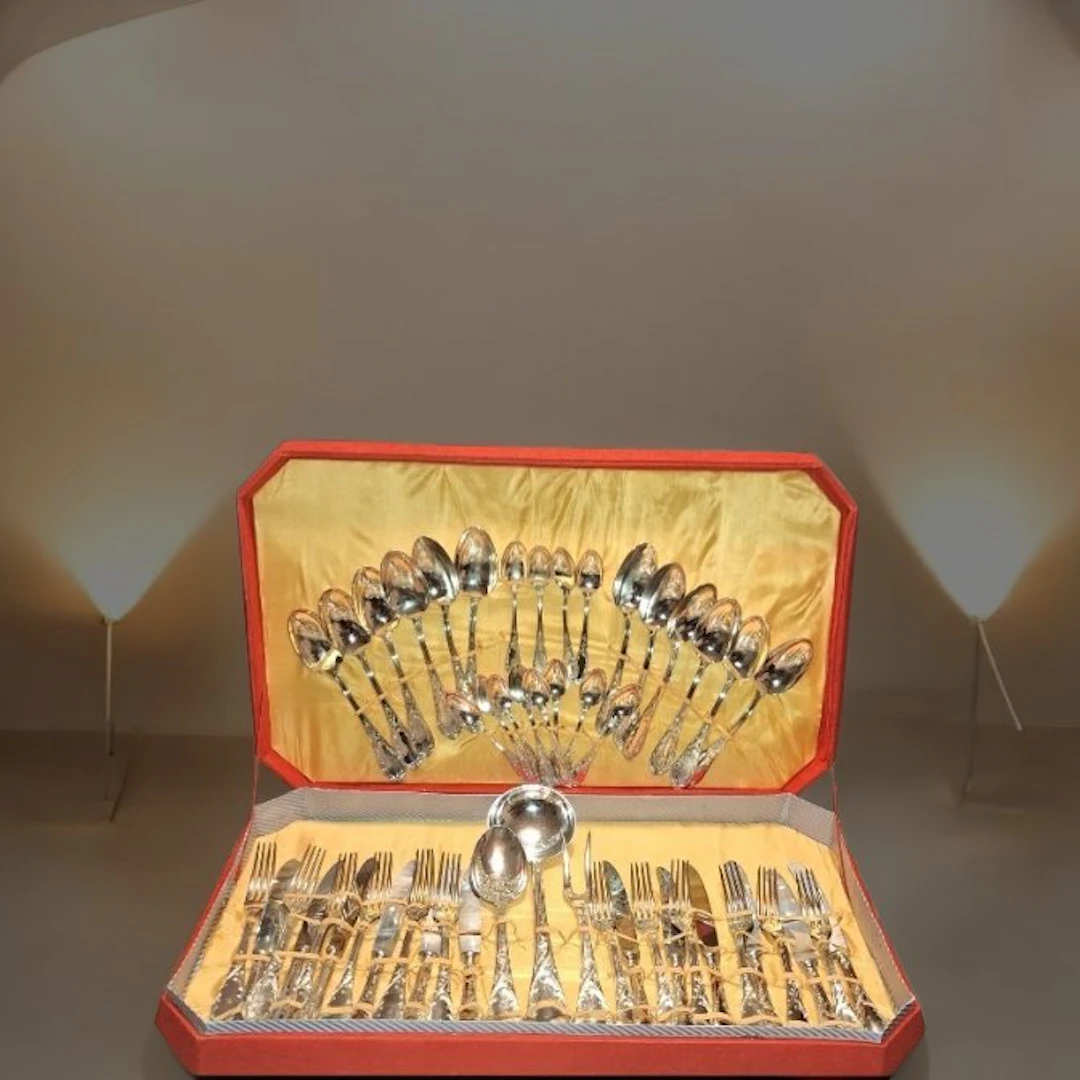 Cutlery set for 12 (51) - Silverplated