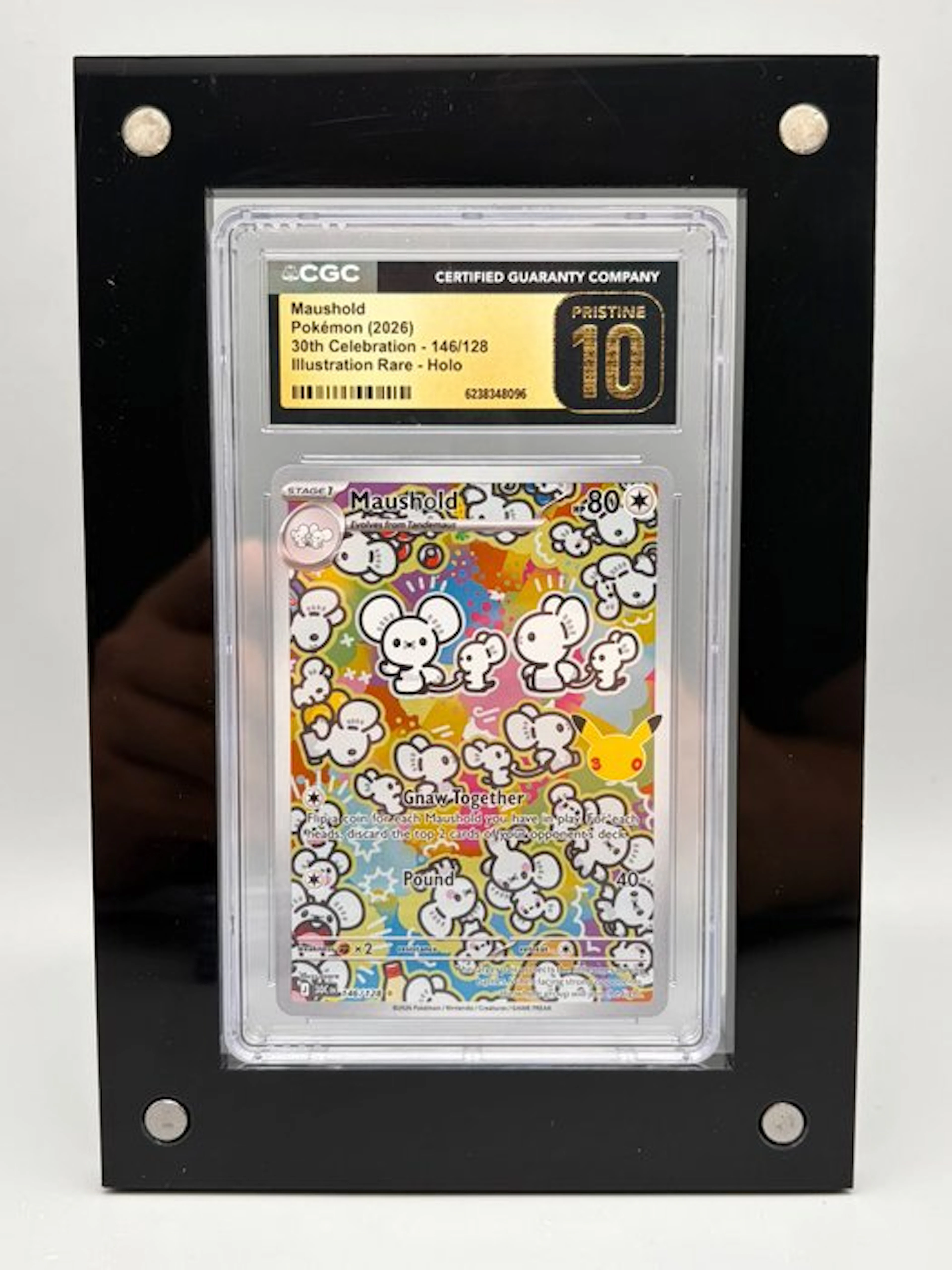 Pokémon - 1 Graded card - Maushold - 30th Celebration...