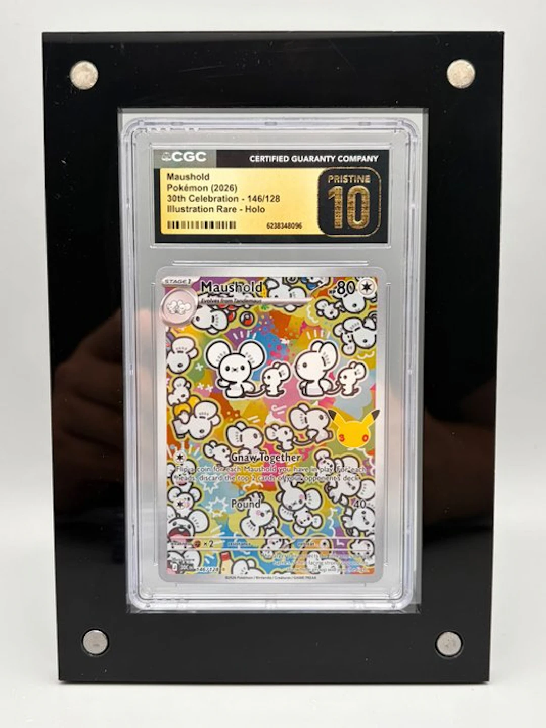 Pokémon - 1 Graded card - Maushold - 30th Celebration...