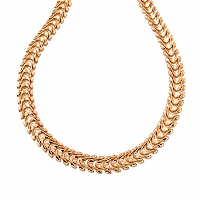 Necklace - 18 kt. Yellow gold - Made in Italy - Handmade
