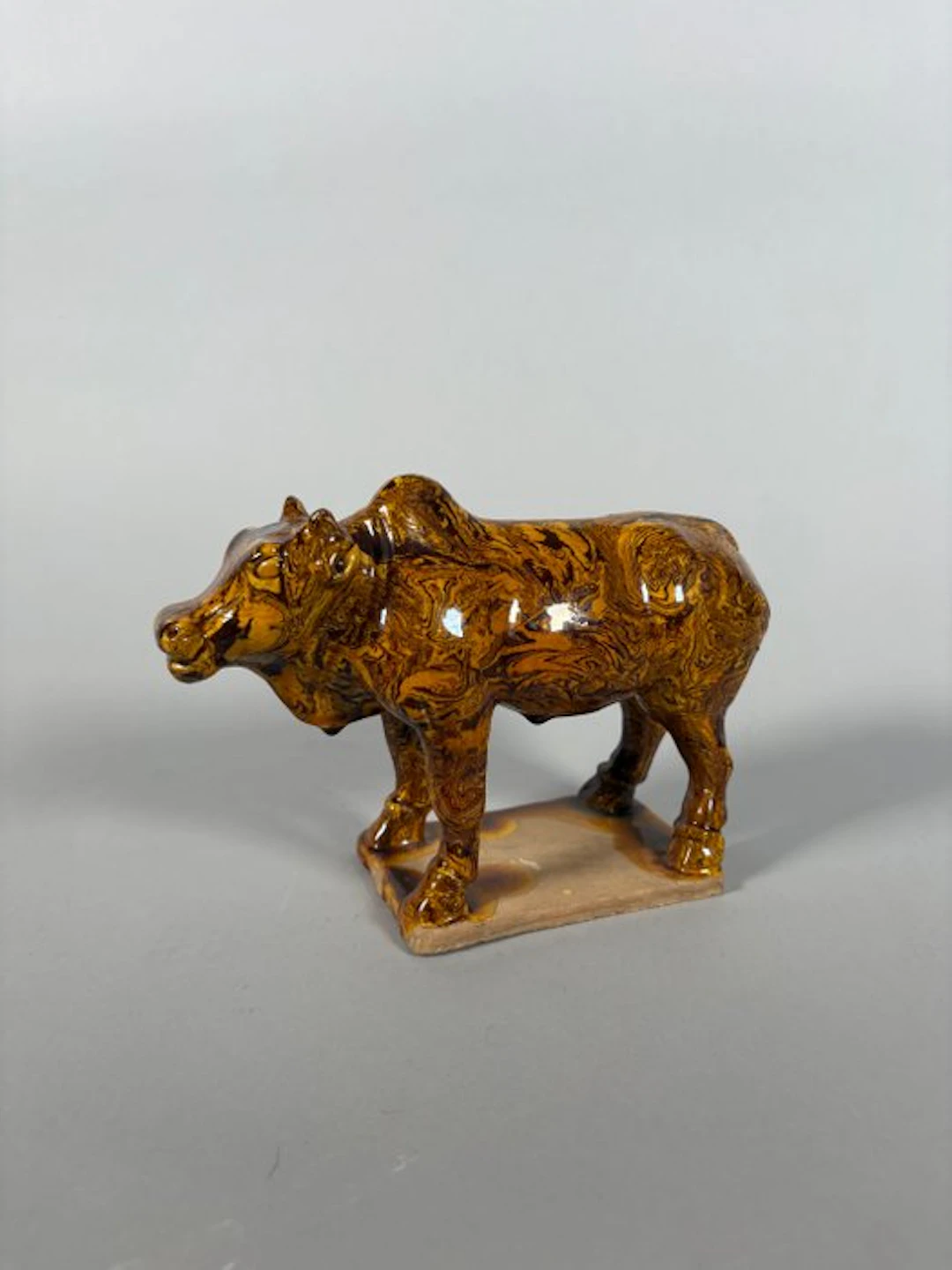 Ancient Chinese, Tang Dynasty Terracotta Beef - 20 cm