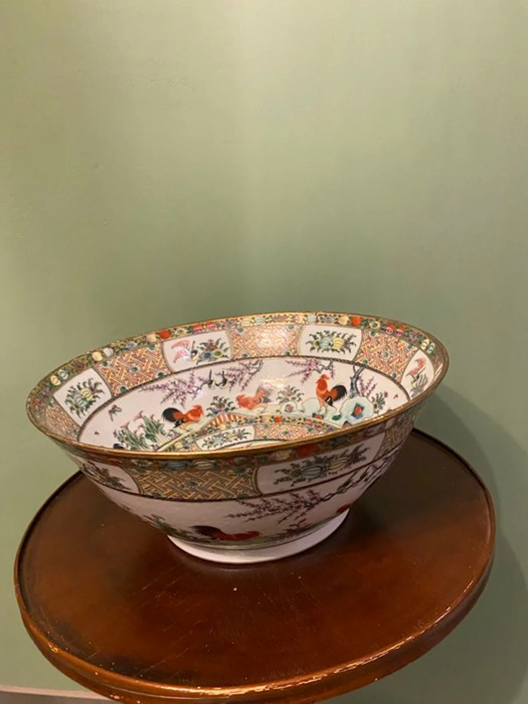 Platter - Ceramic - Famille rose / Cantonese