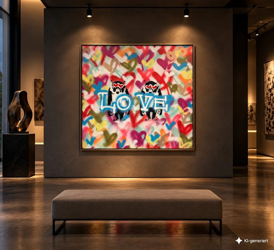 Timo Wedell - Heartfelt Graffiti Dreams - XL - Street Banksy Art