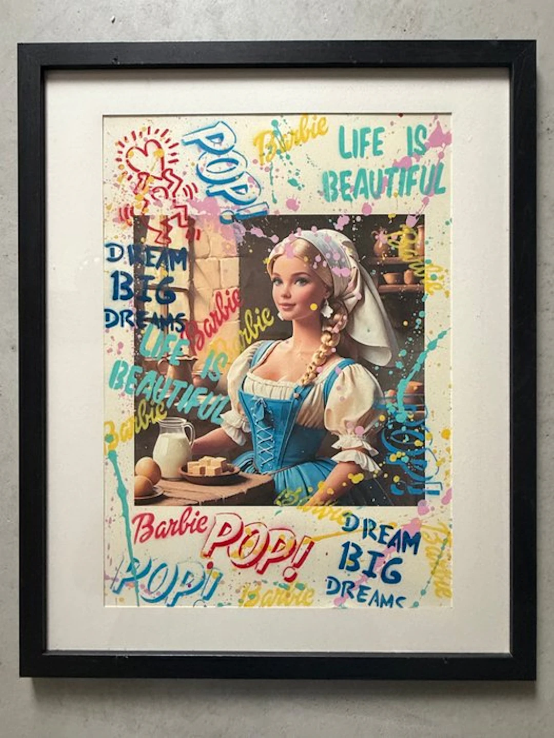 Koen Betjes (1992) - Barbie meets POP (handfinished print)