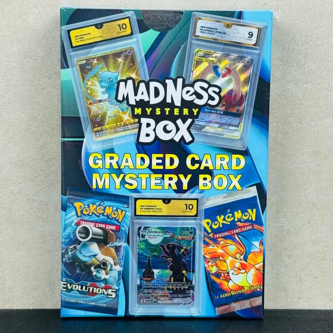 Pokémon Mystery box - Madness Mystery Box - Graded Card - Pokémon