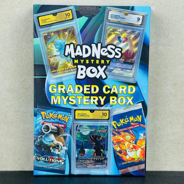 Pokémon Mystery box - Madness Mystery Box - Graded Card - Pokémon