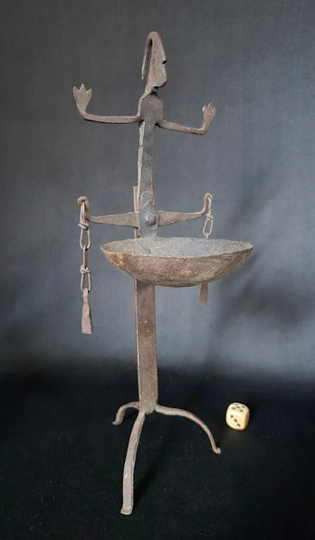 Dogon ritual oil lamp - Dogon - Mali (No reserve price)