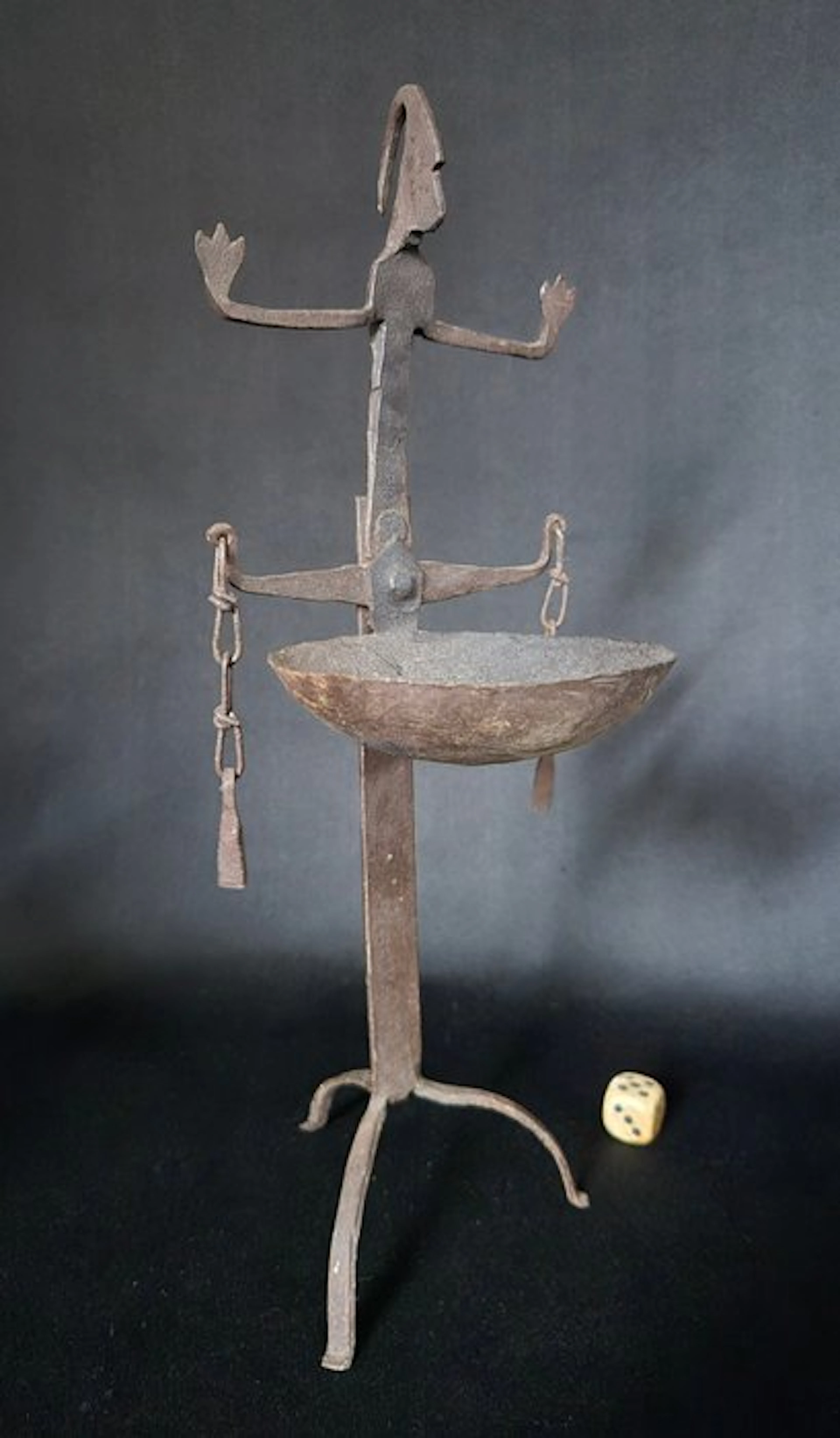 Dogon ritual oil lamp - Dogon - Mali (No reserve price)