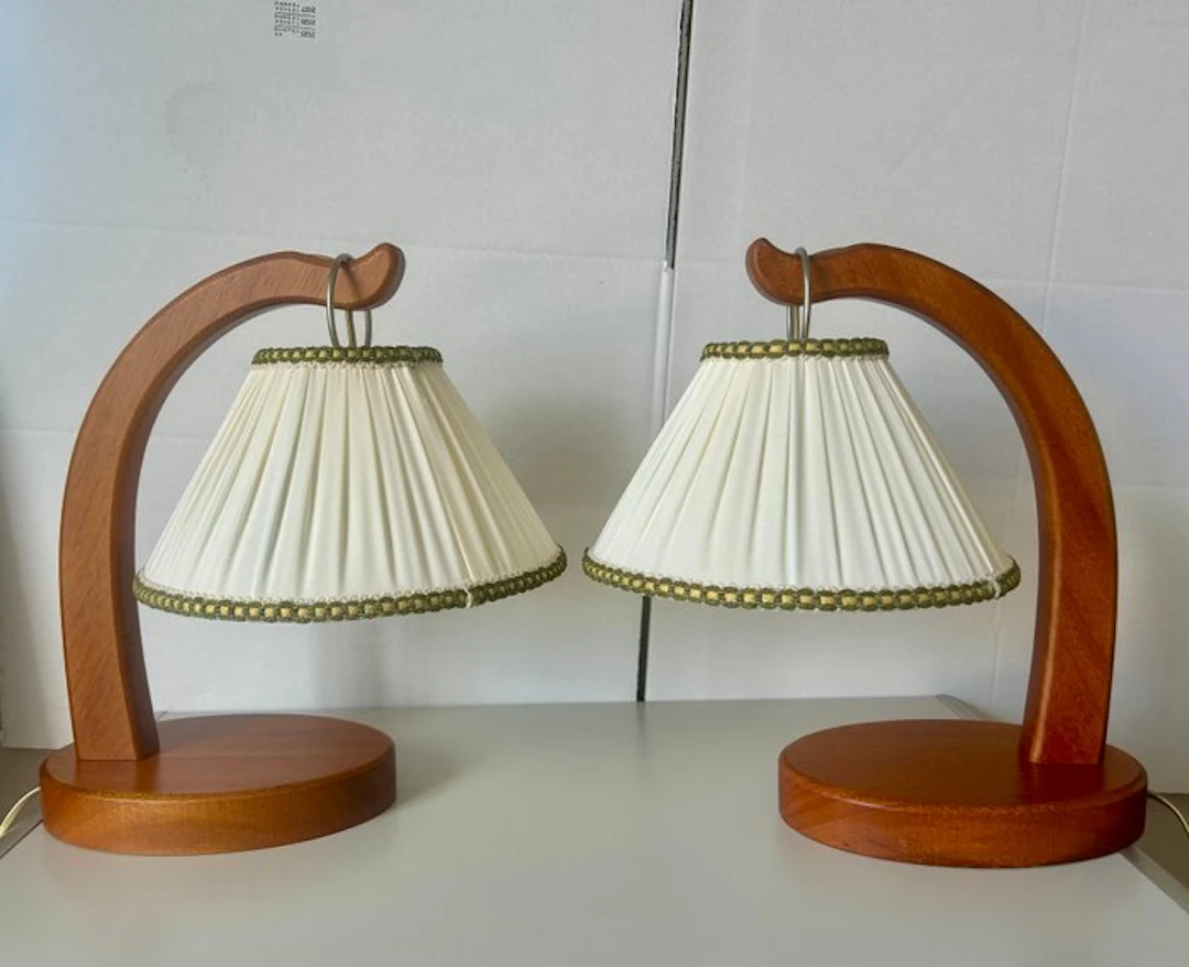 Due p illuminazione - Table lamp (2) - matte silk acetate