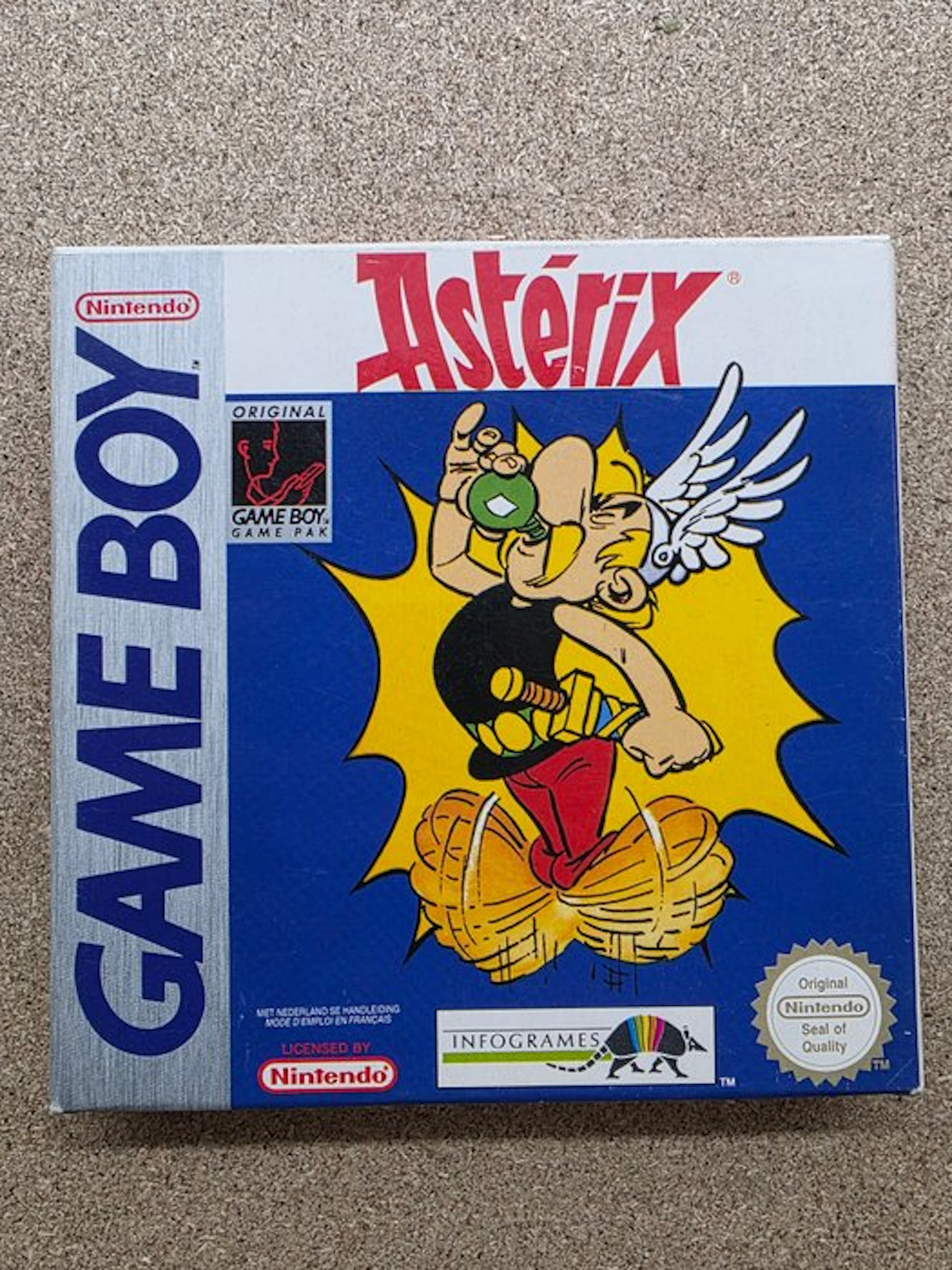 Nintendo - Gameboy Classic - Old stock ASTERIX - FAH