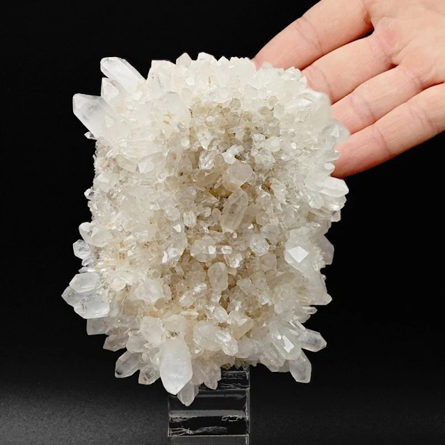 Aesthetic Curly Clear Quartz