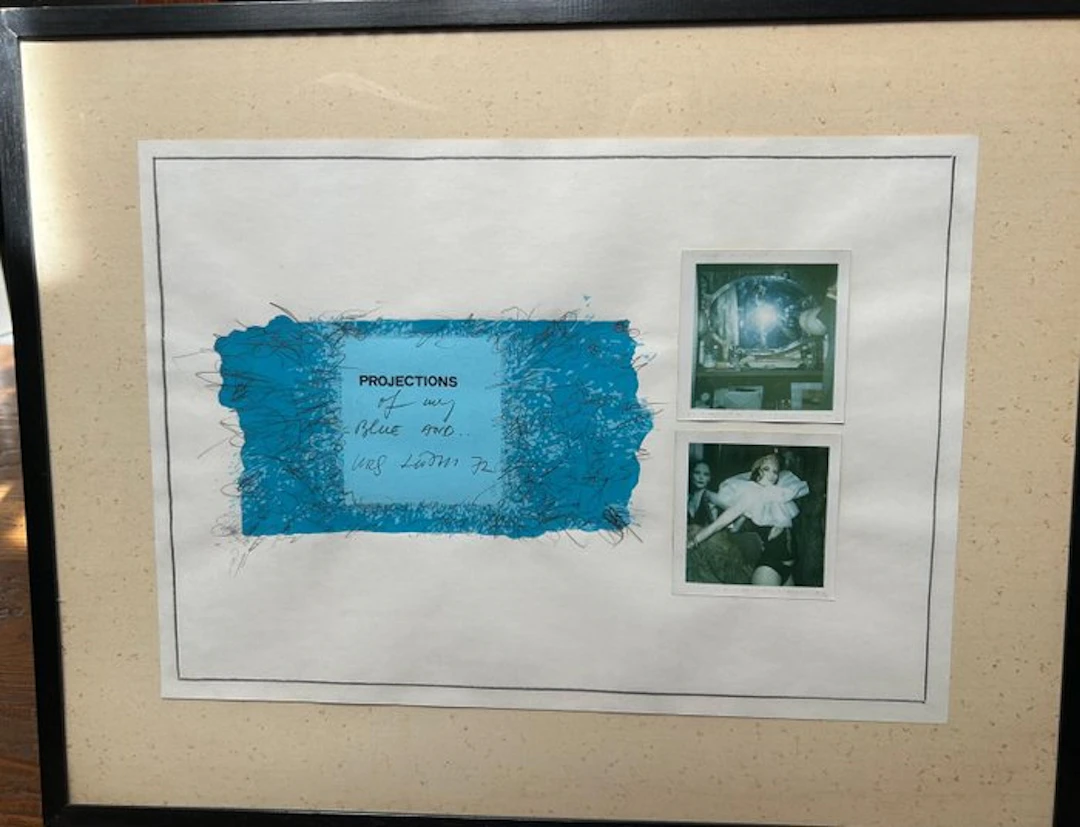 Luthi Urs - Projections of my blue and…