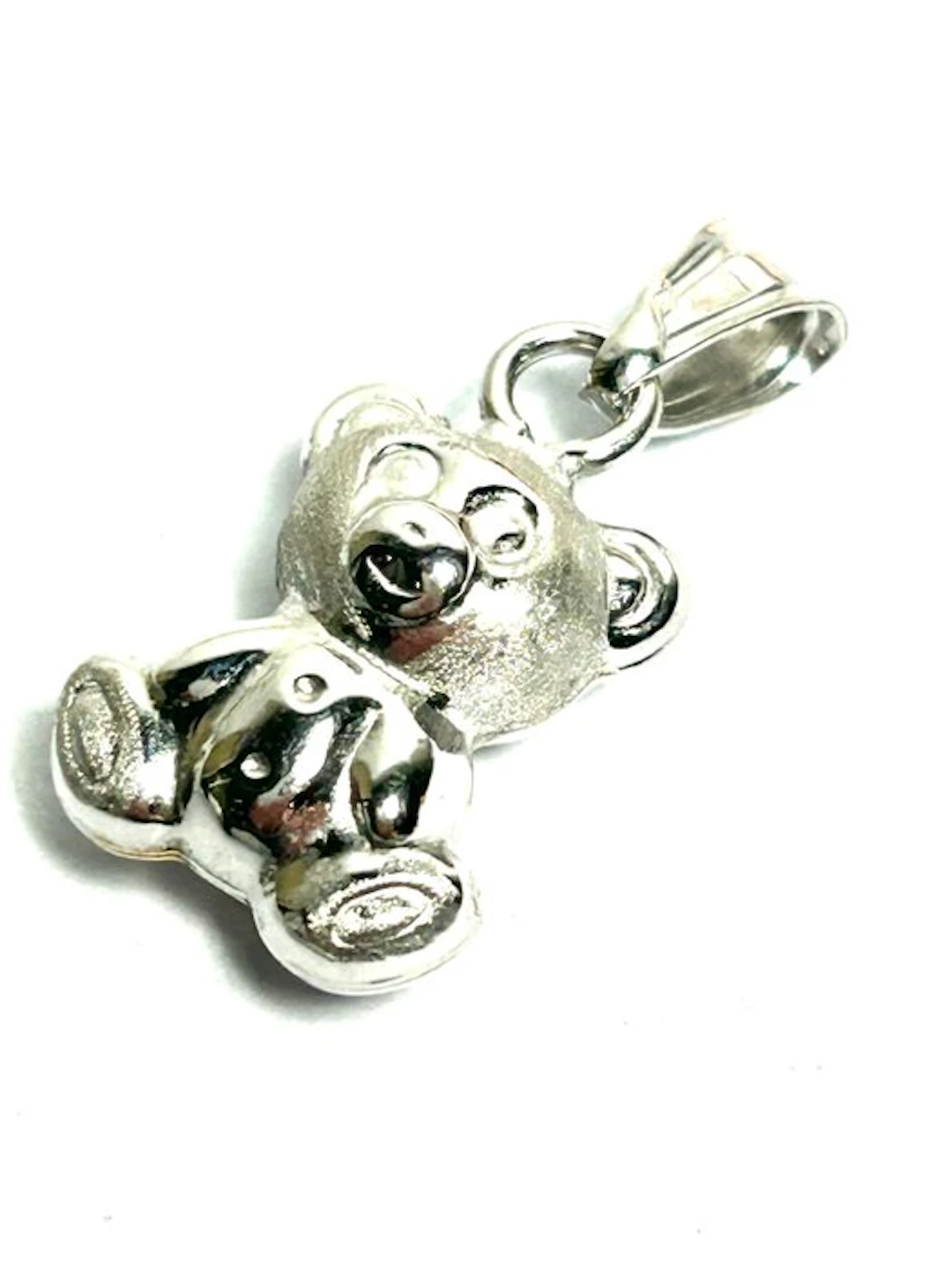 Pendant - 18 kt. White gold