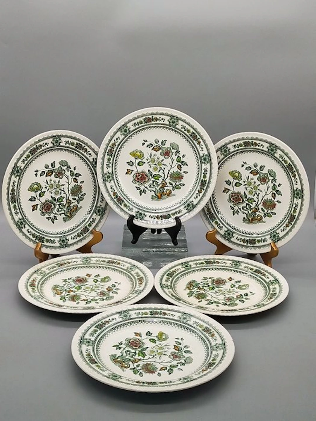 Dinner set - Elegante Teller Wood & Sons „Dorset“ – 6er Set Keramik - Porcelain