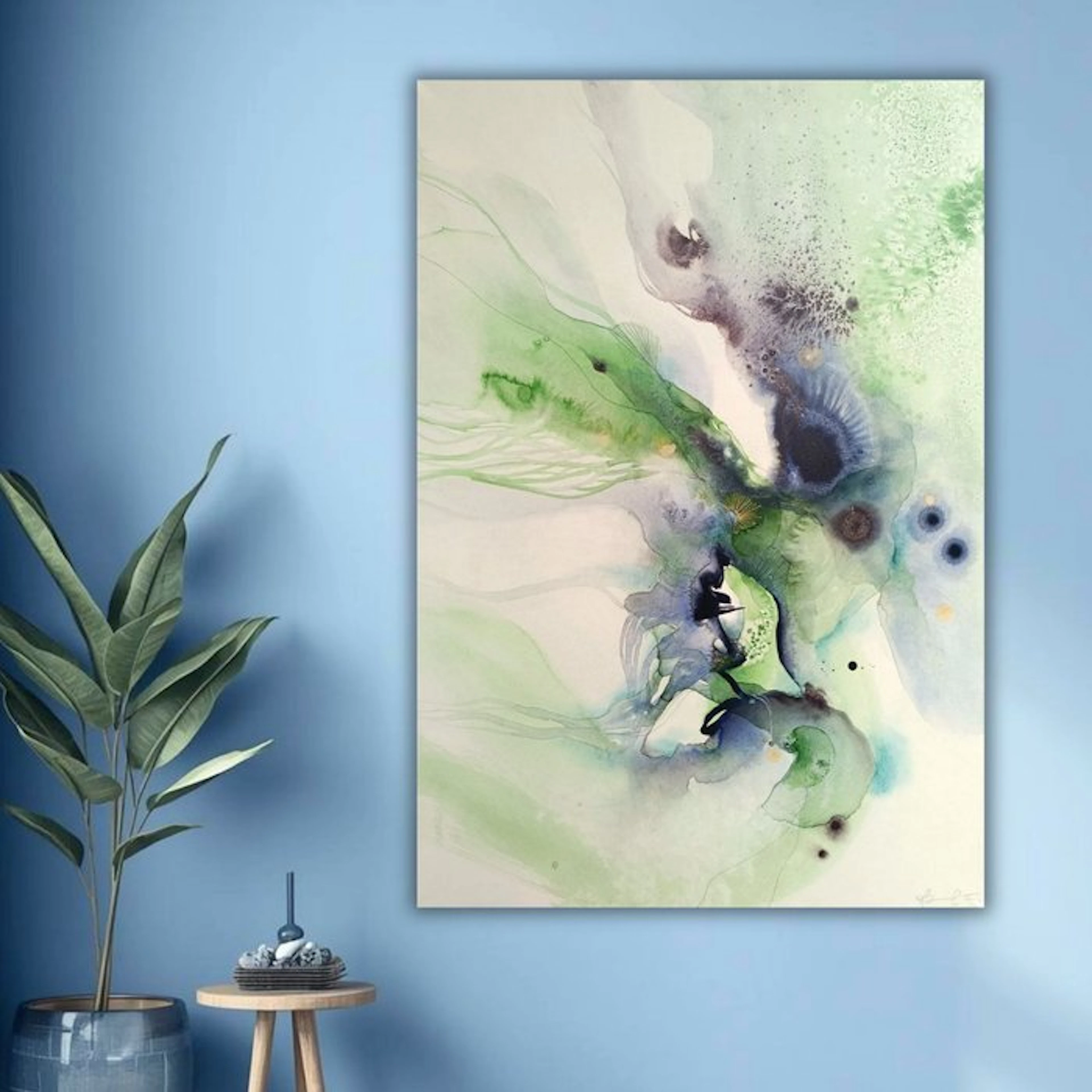 Anna Barone - MICRO MONDI 6 - XL - NO RESERVE - 100 X 70 CM