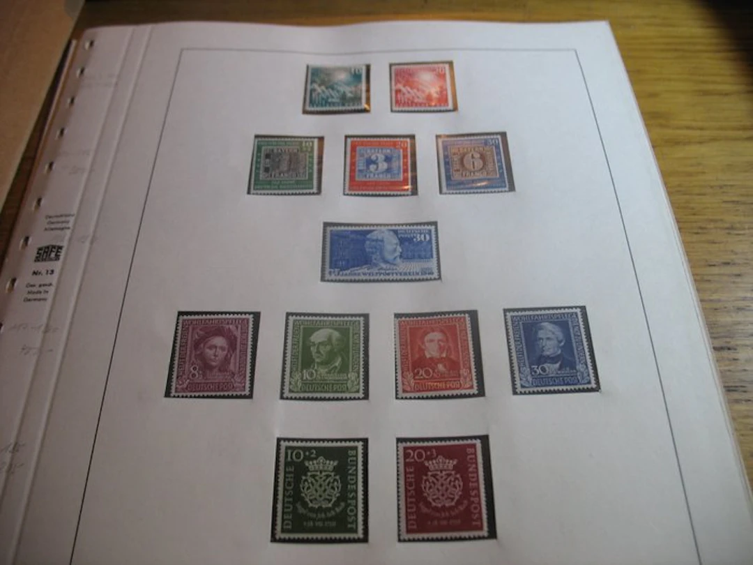 Germany, Federal Republic - 1949-1951 mint, without post horn, complete