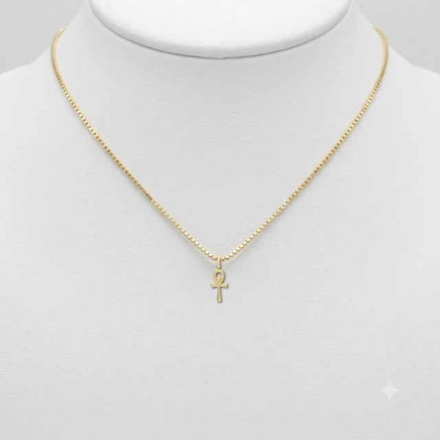 Necklace with pendant - 18 kt. Yellow gold - Necklace and pendant 3.3 g