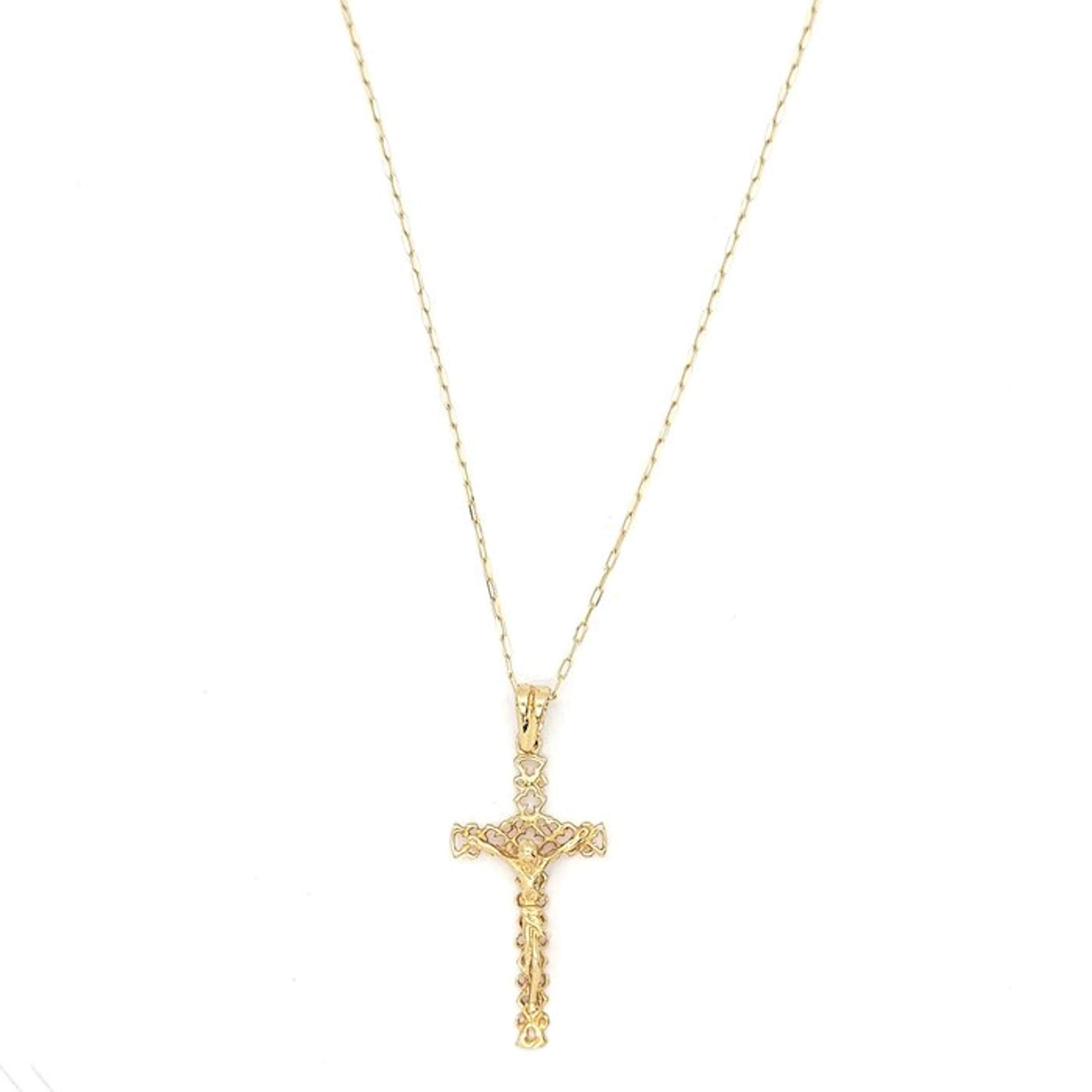 Necklace with pendant - 18 kt. Yellow gold