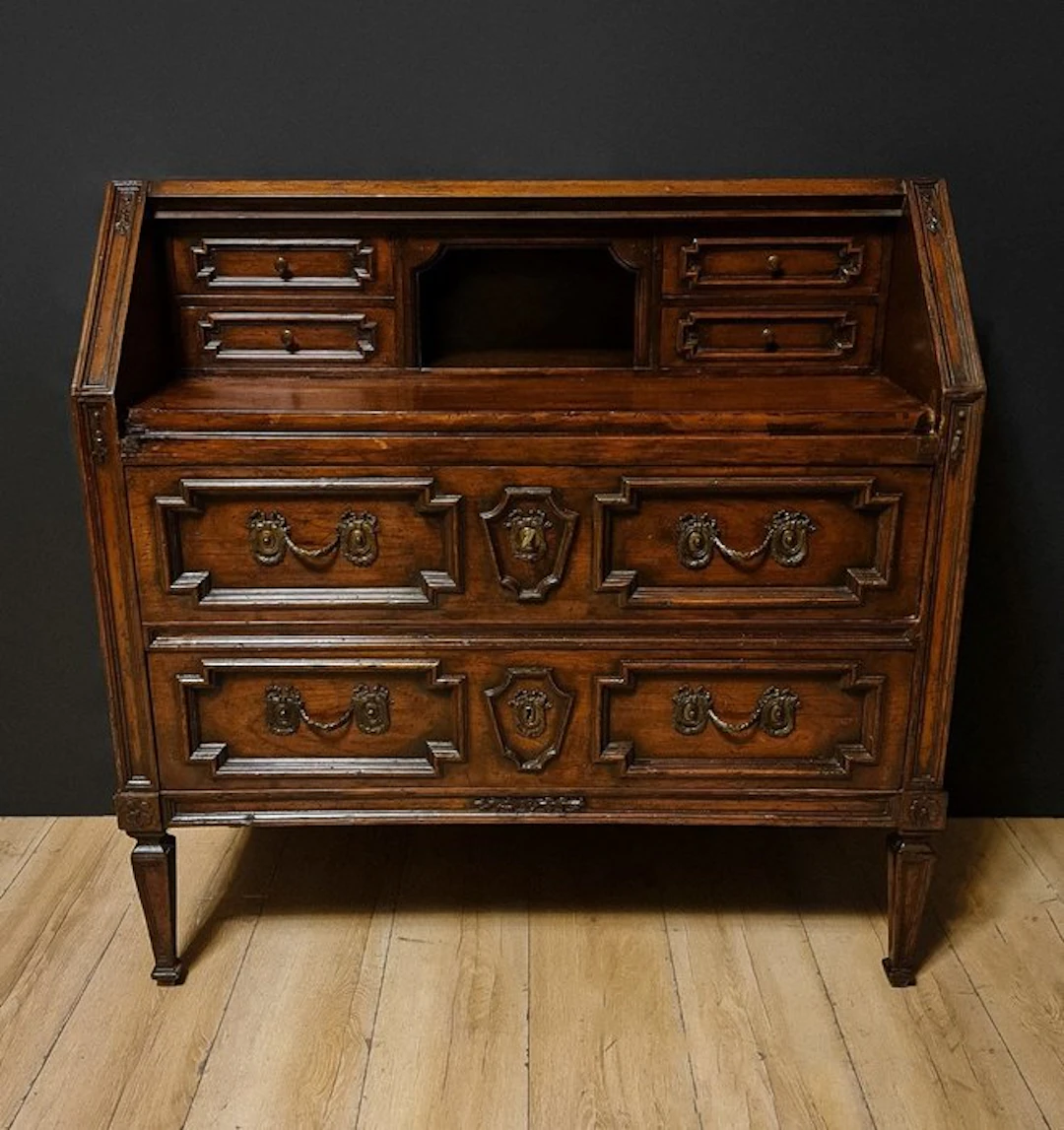Cabinet - Walnut - Antica Ribalta Louis XVI