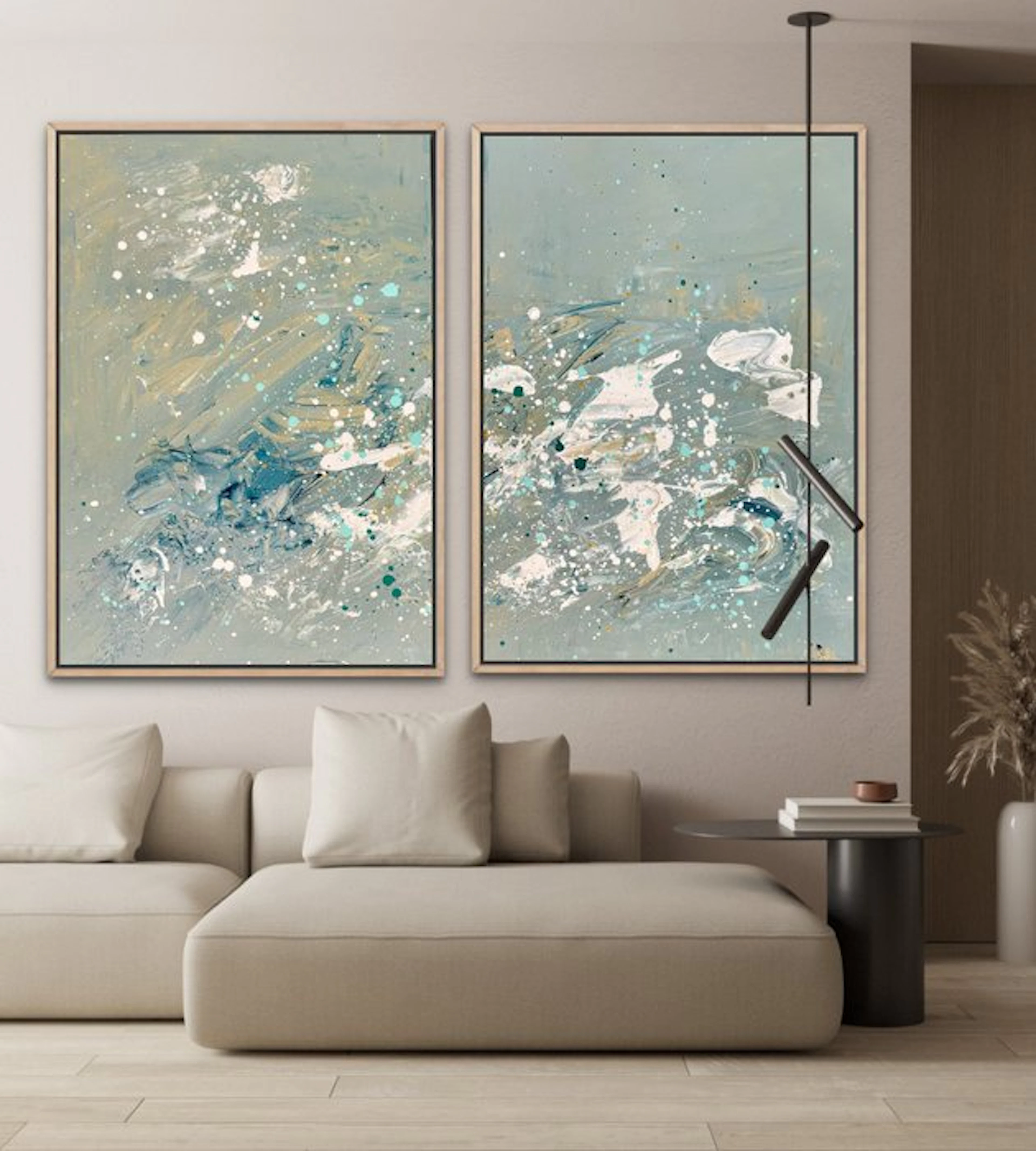 Anais Charbonnier - Simply the Sea (diptych)