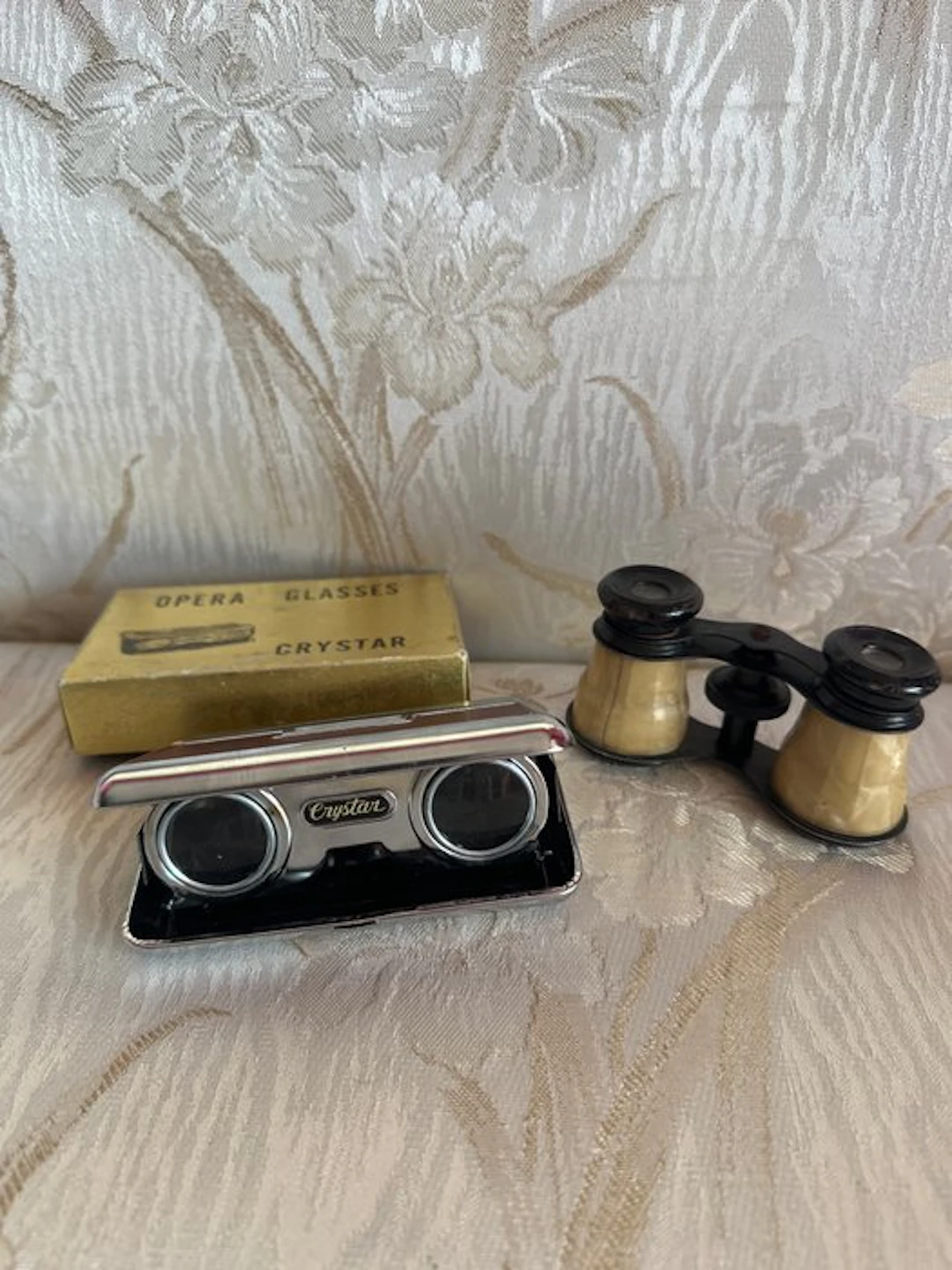 Observation binoculars - Crystar Lens 25x - 1950-1960 - Japan - Crystar