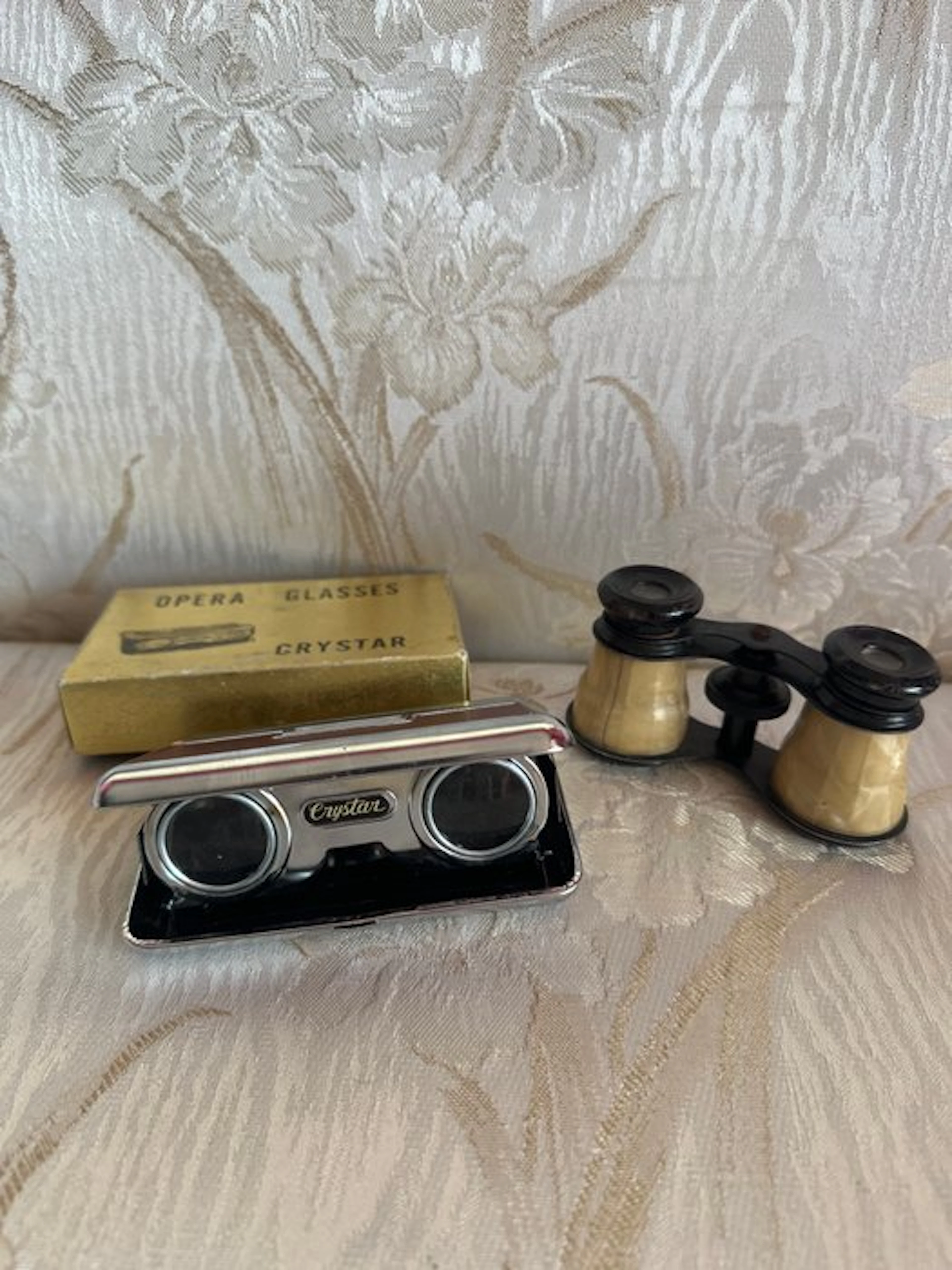 Observation binoculars - Crystar Lens 25x - 1950-1960 - Japan - Crystar
