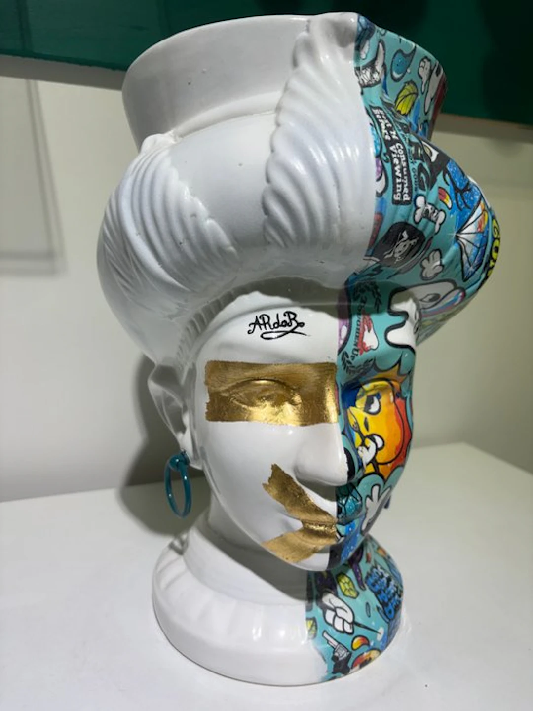 Ardor - Ardor - Vase - Biscuit porcelain - Testa di Moro Space