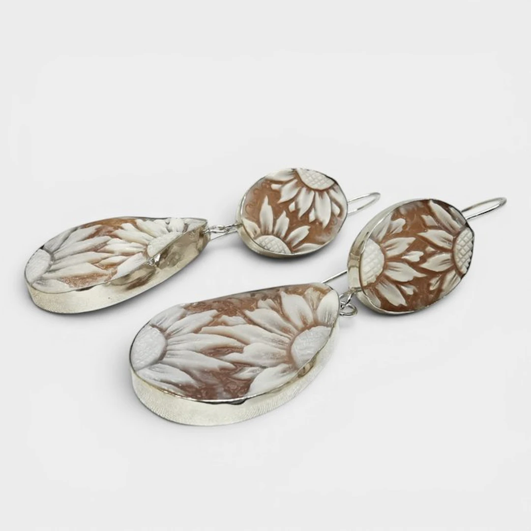 Sterling Silver 925 - Earrings - Italian craftsmanship