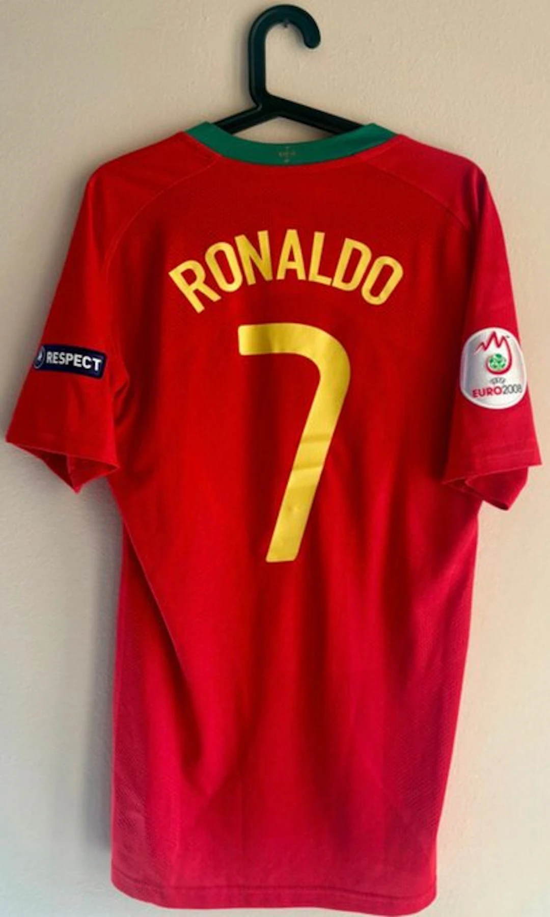 Portogallo - UEFA Euro 2008 - Cristiano Ronaldo - 2008 - Football shirt
