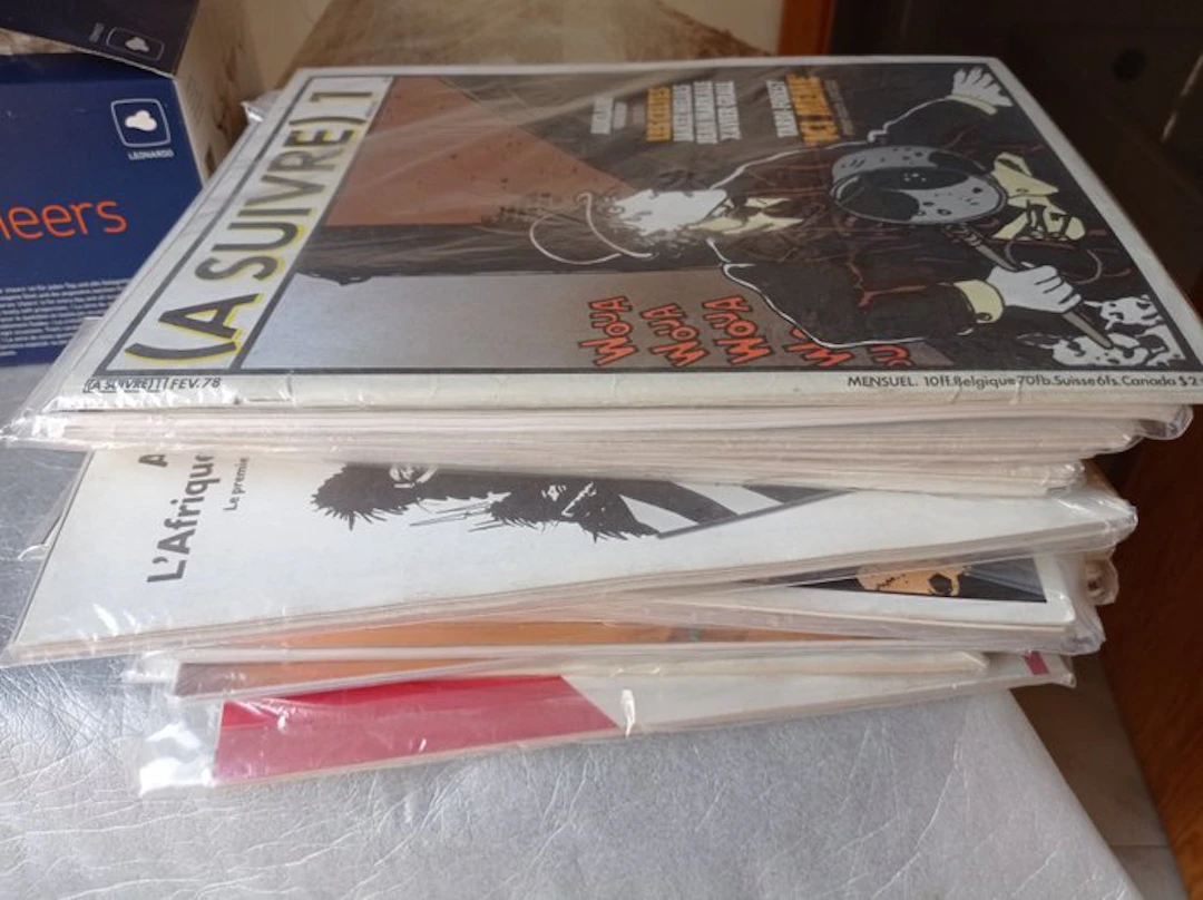 (A Suivre) N°1 au N°28 + posters - 26 Magazines - First edition - 1978/1980