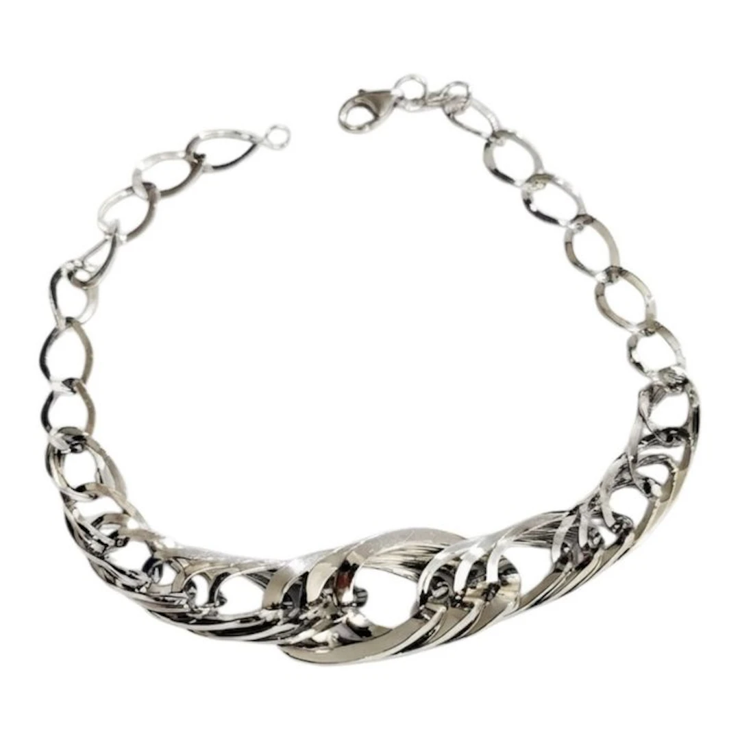 Bracelet - 18 kt. White gold - Made in Italy
