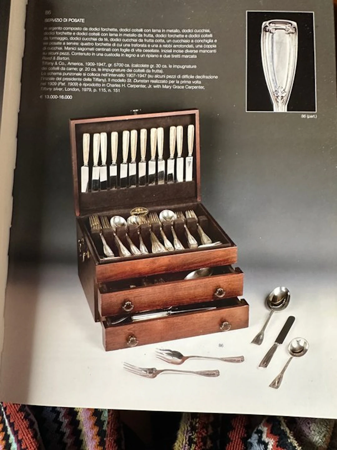 Tiffany & Co. - Tiffany & Co. - Cutlery set for 12 - St. Dunstan - Silver