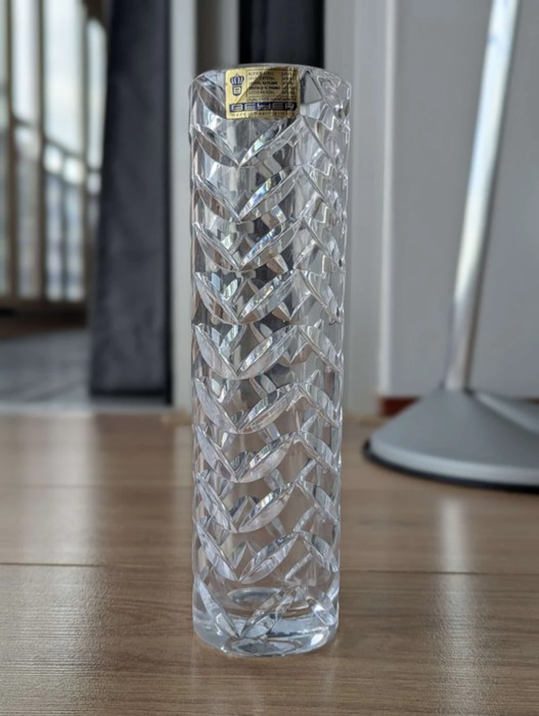 Beyer Kristall - Vase - Crystal - 24% Lead - West-Germany