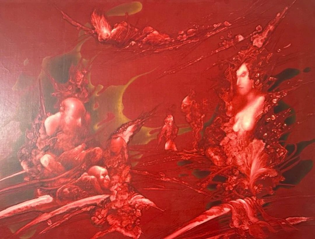 Abdurakhmanova Galya (XX) - In schinde on the red
