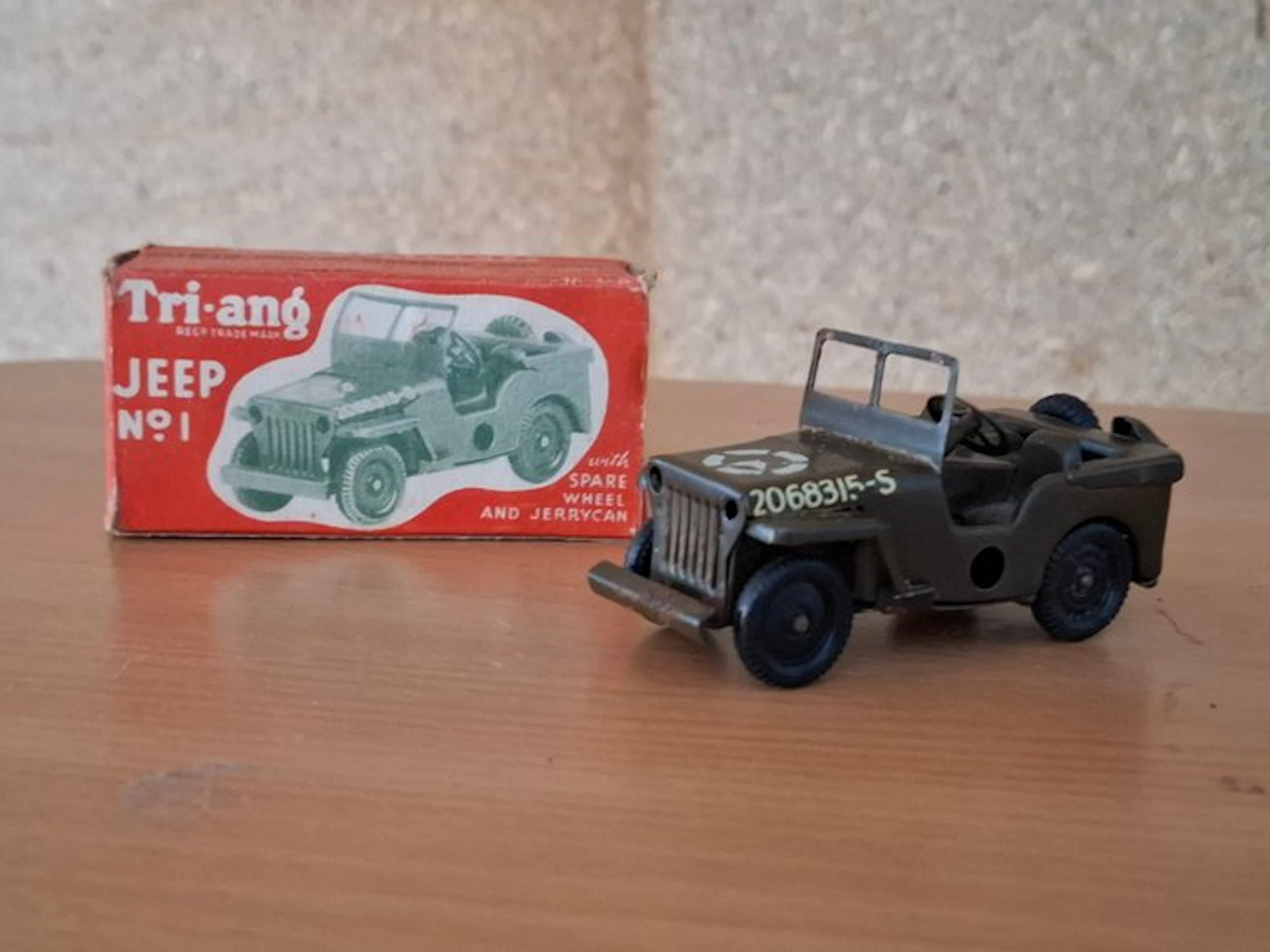 Tri-ang - Toy car Jeep No.1 - 1950-1960 - U.K.
