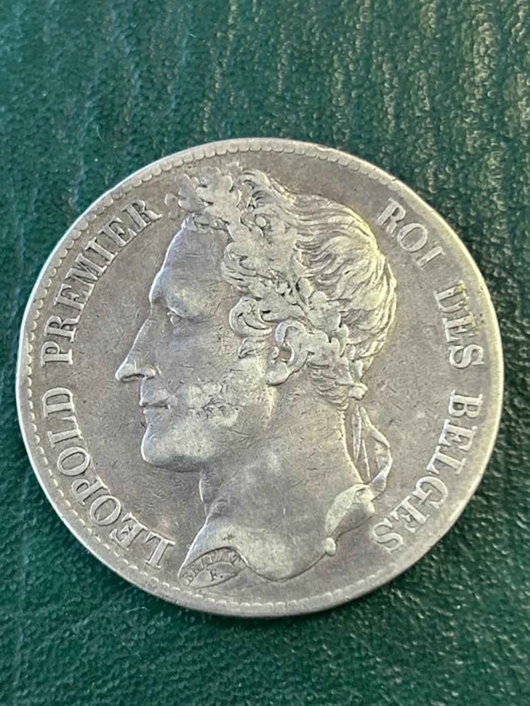 Belgium. Leopold I. 5 Francs 1835 (No reserve price)
