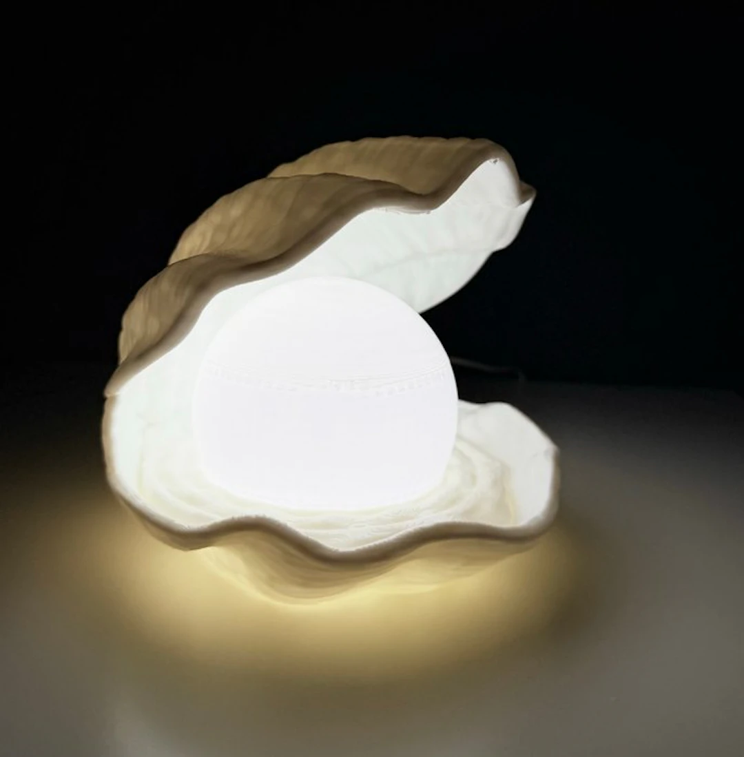 Table lamp - Plastic - Pearl Shell