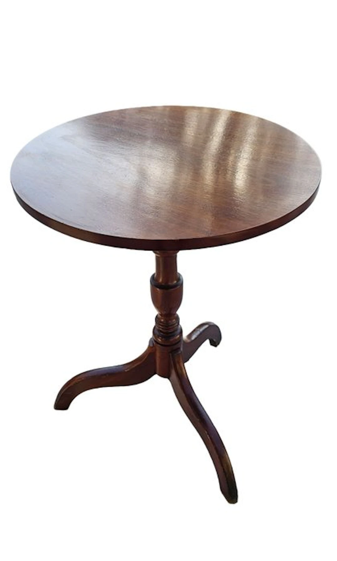Side table - Mahogany - English folding table, 19th century.