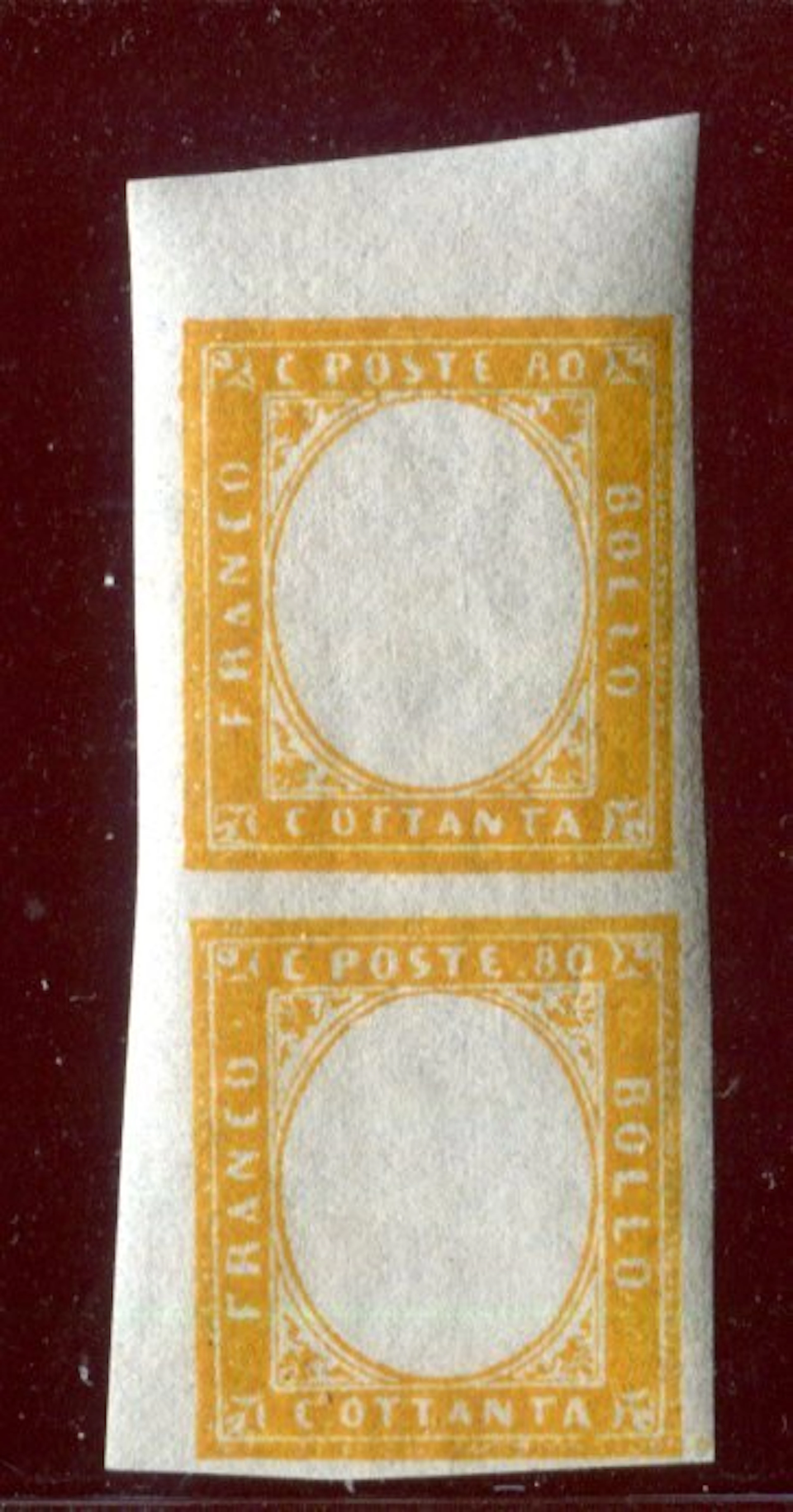 Italian Ancient States - Sardinia 1858/1863 - Mint postage stamp