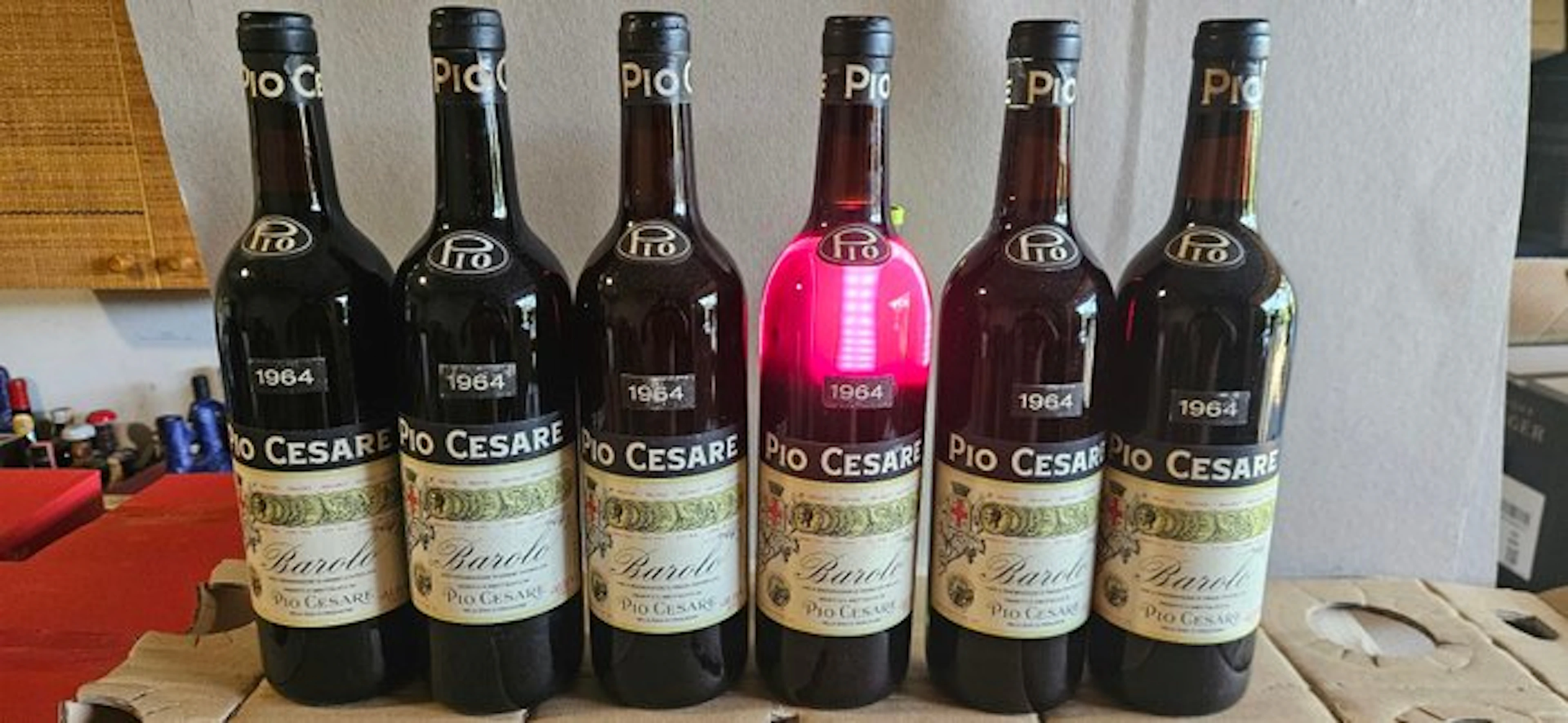 1964 Pio Cesare - Barolo - 6 Bottles (0.72L)