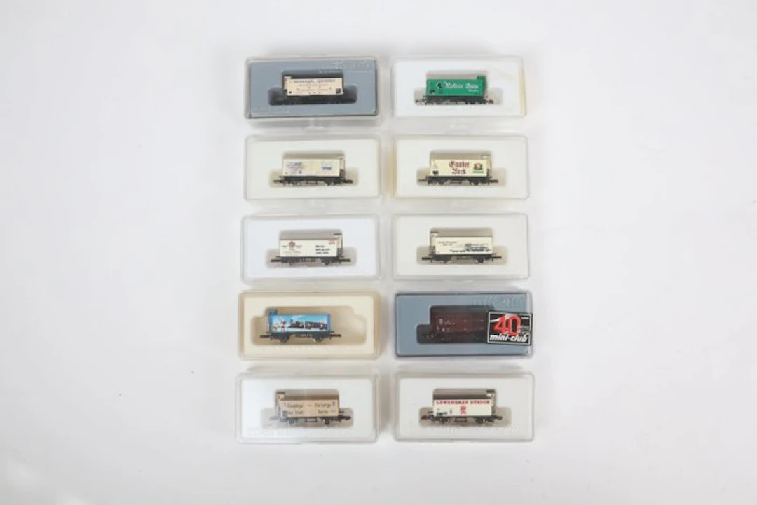 Märklin Z - Model train freight carriage (10)...