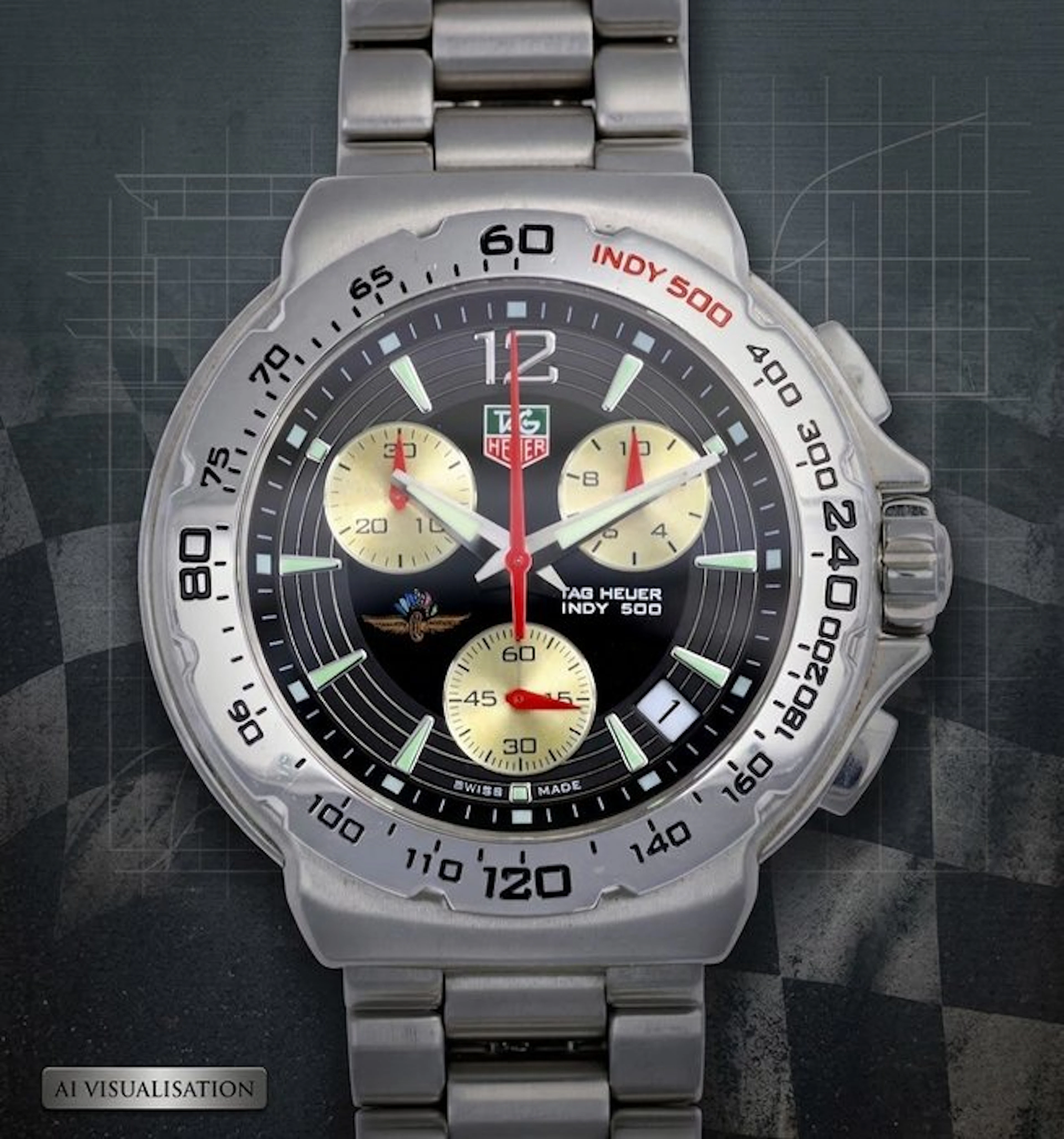 TAG Heuer - Formula 1 Chronograph "Indy 500" Special...